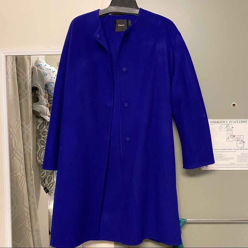 Theory Rounded Coat - Picture 3 of 4